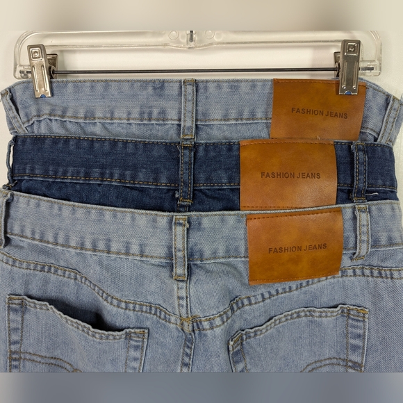 Denim Jeans Triple Waist Size S-M (runs small) Measurements in Descripti… - Picture 3 of 15